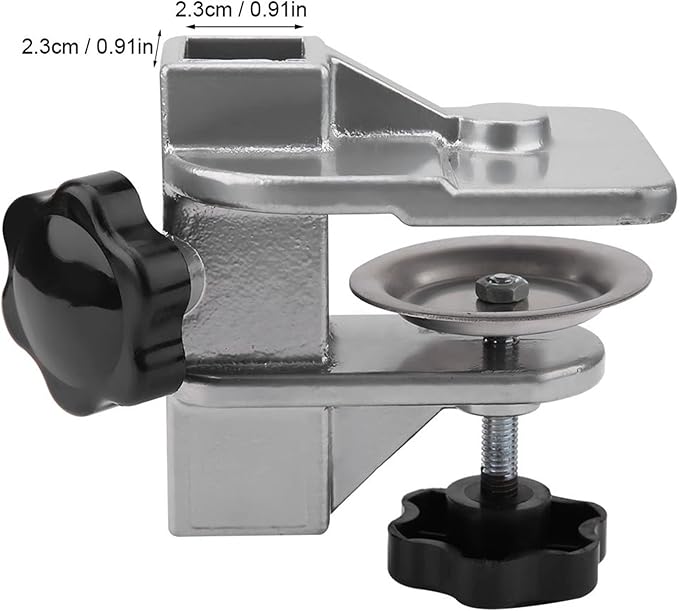 Pet Grooming Table Arms Clamp, Dog Cat Hair Dryer Clip Holder, H Bar Grooming Table Accessories (Inner Dia 2.3 * 2.3cm) (Pack of 2)