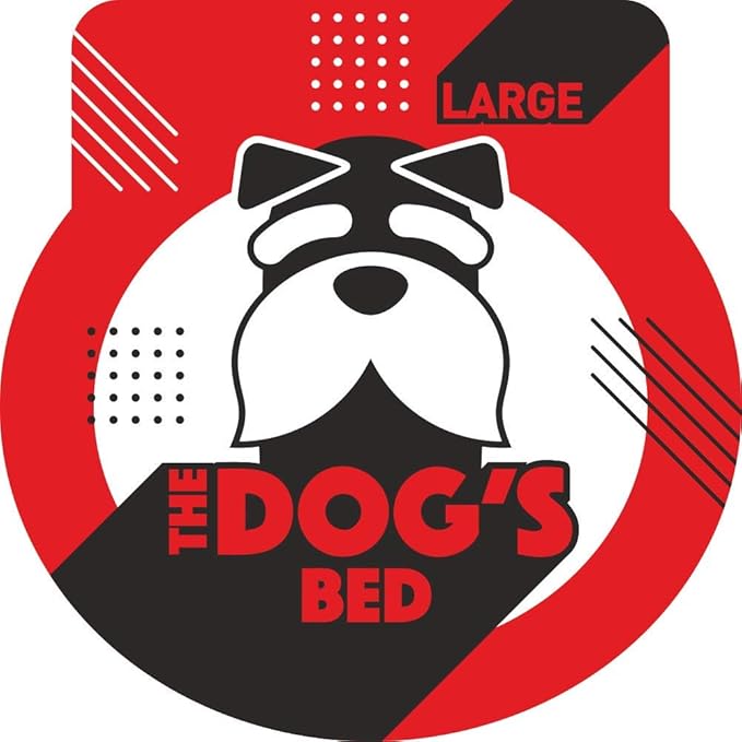 The Dog’s Bed Large Grey with Black Trim 36x27, Waterproof, Veterinary Grade Memory Foam, Pain Relief: Arthritis, Hip & Elbow Dysplasia, Post Surgery, Supportive, Washable Cover, Veterinary-Approved