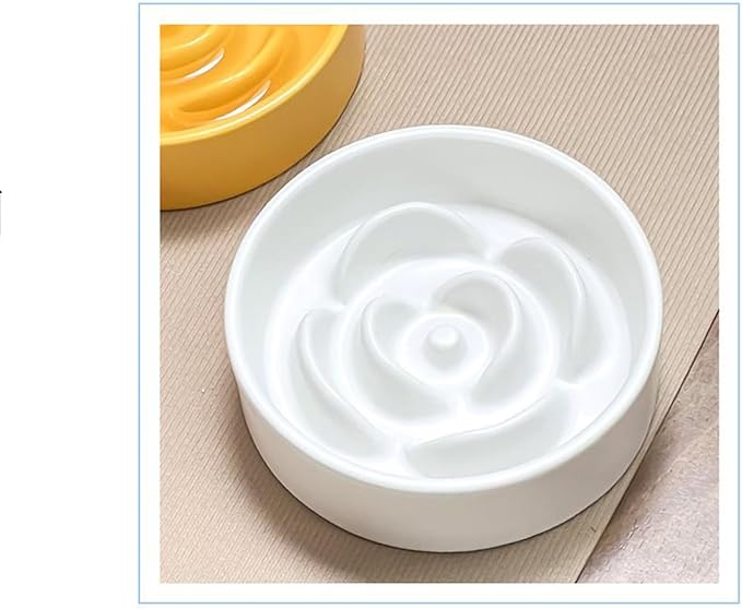 Pet Bowl - Slow Feed Dog Feeder | Fun Food Toy,Bowl for Puppies, Kittens, and Dogs, Encourages Slower Eating, Improves Digestion, Ideal for Home, Outdoor, Travel, and Daily Feeding Routines