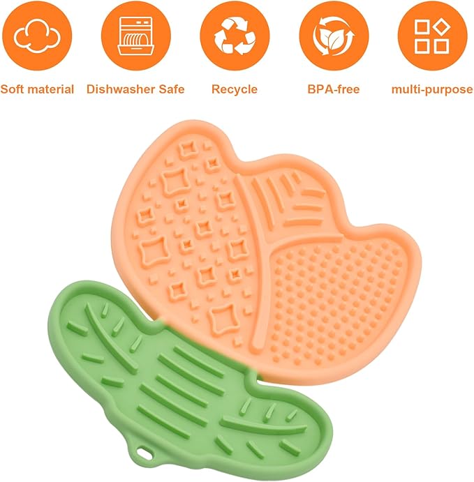 Tulip Silicone Dog Licking Mat – Premium Slow Feeder & Calming Enrichment