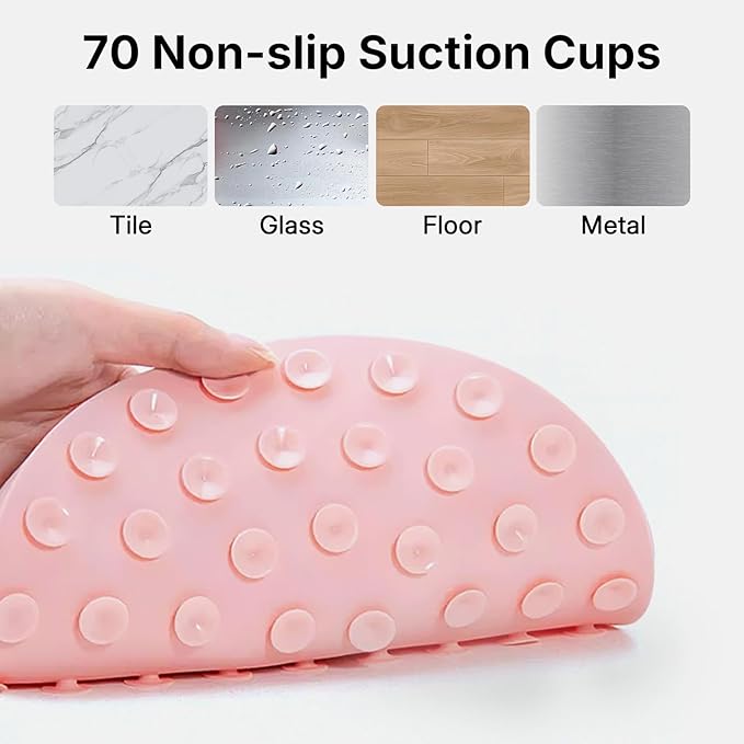 Pet Licking Mat Set with Suction Cups & Can Lid for Dogs and Cats, Food-Grade Silicone Slow Feeding Puzzle Toy, Non-Slip Dog Treat Mat for Anxiety & Boredom Relief (Sky Blue)