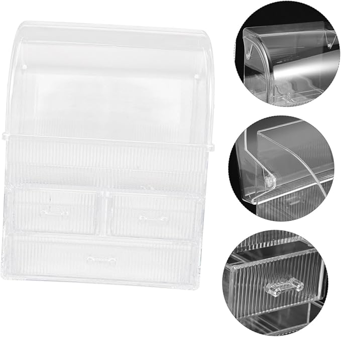 Large Makeup Organizer Box Drawers Acrylic Desktop Makeup Storage Easy Access to Your Beauty Products