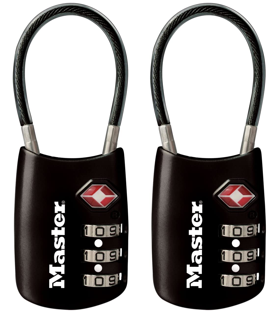 Master Lock TSA Approved Combination Luggage Lock, A | Travel Essentia - Image 1