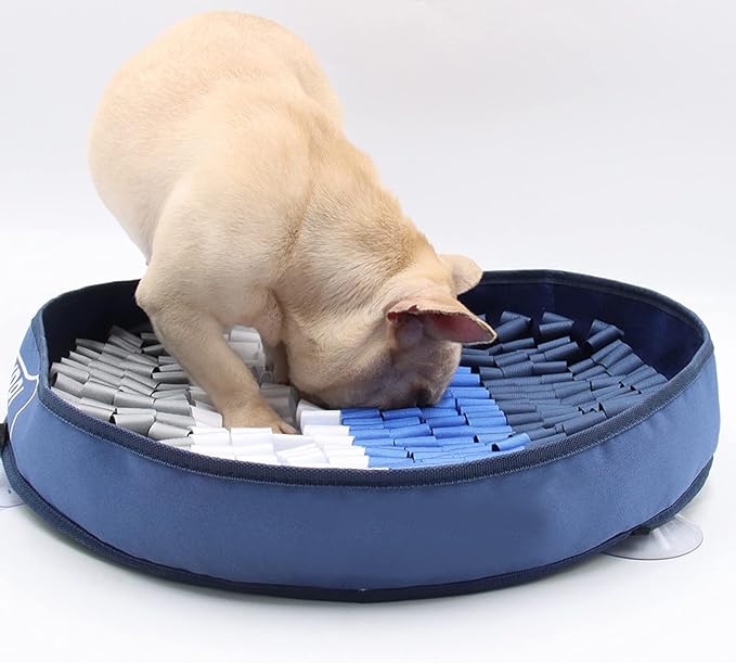 Snuffle Mat for Dogs,Pet Dog Feeding Mat,Dog Enrichment Toys Foraging Mat, Slow-Feeder-Bowl, Dog Puzzle Toys,Interactive Feed Game for Boredom for Training and Stress Relief