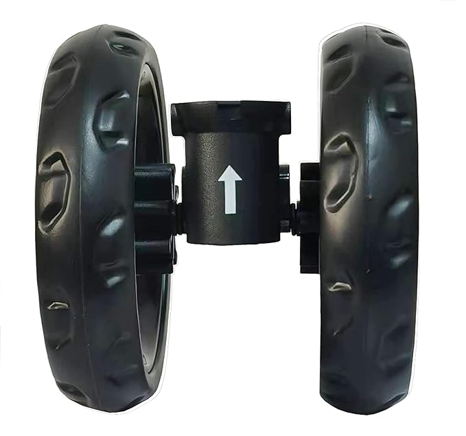 ROODO 3 Wheel Pet Stroller Dedicate Wheel Set,Original,Fast disassembly,Replacement and Installation,No Additional Tools are Required