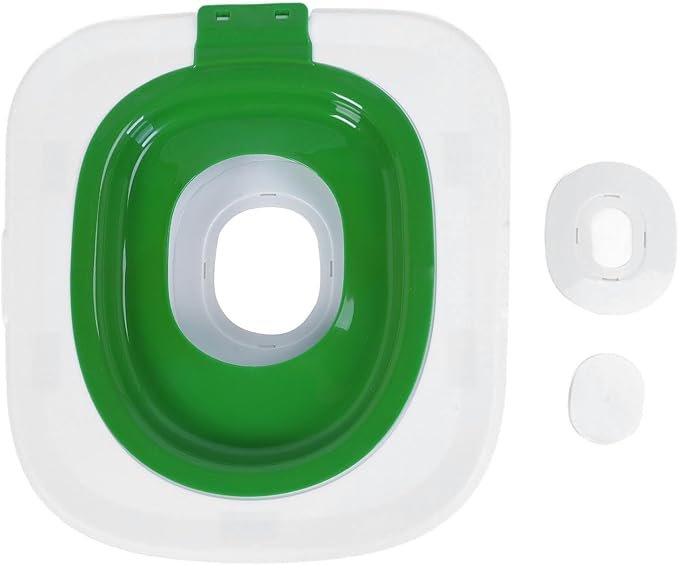 Pilipane Cat Toilet Training Kit Reusable Cat Toilet Trainer Urinal Removable Pet Toilet Training System for Home Pet Shop (Green)