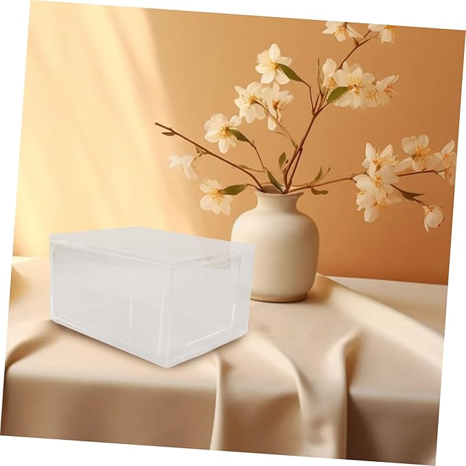 TEHAUX 3pcs Stackable Makeup Organizer Storage Bins for Cosmetics Bathroom and Desk Organization Capacity and Easy-