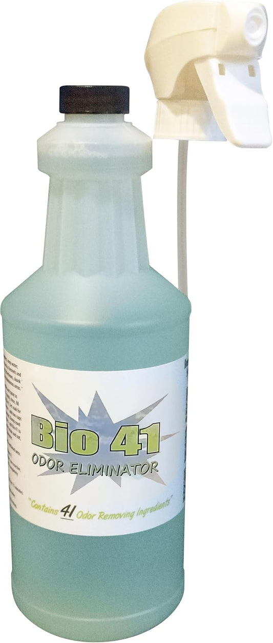 Odor Eliminator, Molecular Technology Since 2005 - Commercial, Industrial, Strong Pet & Urine Odor Remover, Trash Can Deodorizer 32 Oz Sprayer