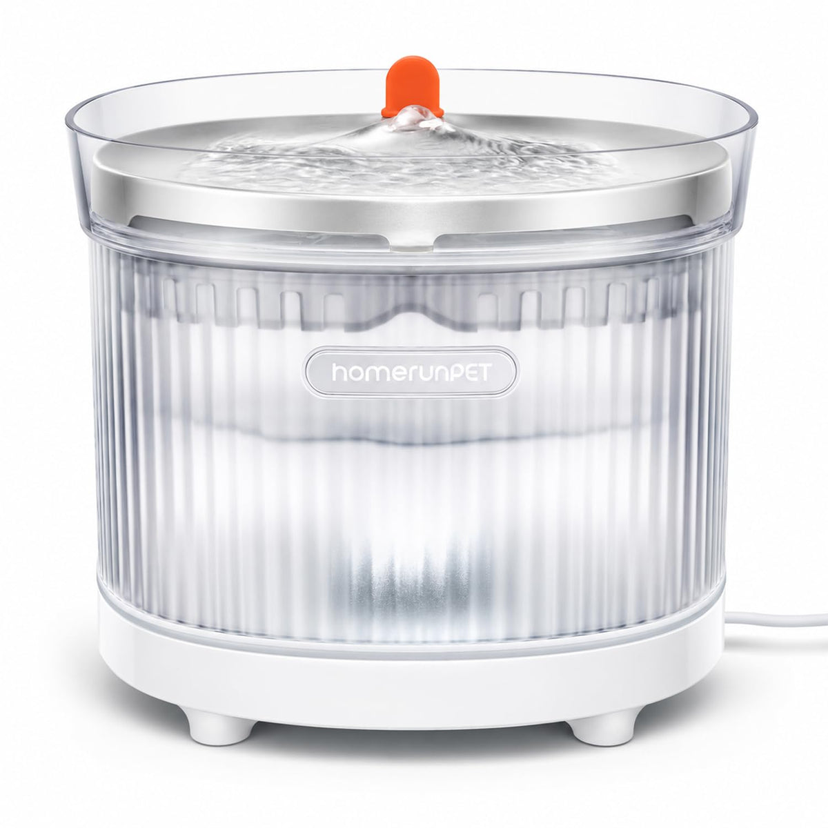 HomeRunPet Cat Water Fountain Stainless Steel Tray | Pet Essentials - Image 1