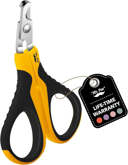 Mr. Pen Cat Nail Trimmer - Cat & Dog Nail Clippers, Claw Trimmer - Orange/Black