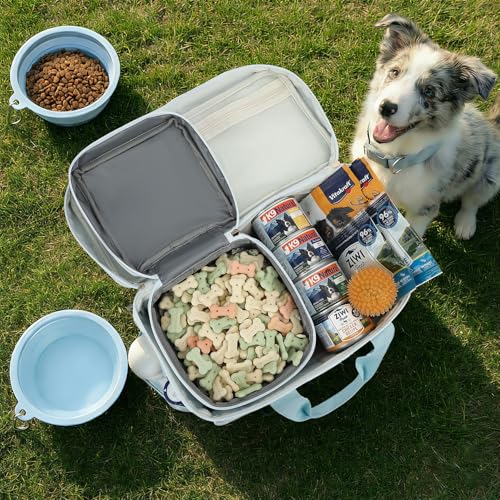 Pet Travel Bag, Large Blue Dog Carrier - Image 7