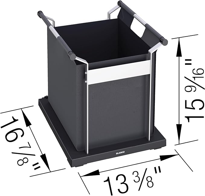 BLANCO 527669 Universal Bag, Black/Grey