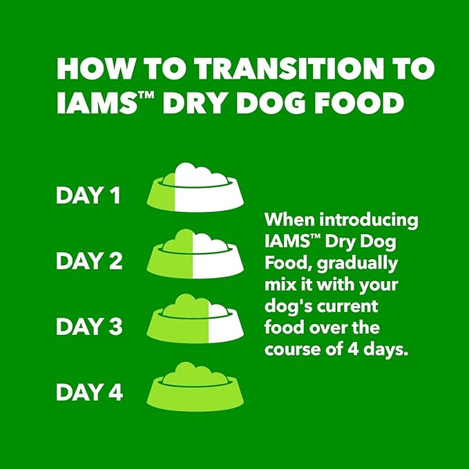 IAMS Proactive Health Large Breed Puppy Food with Real Chicken, 30.6 lb. Bag