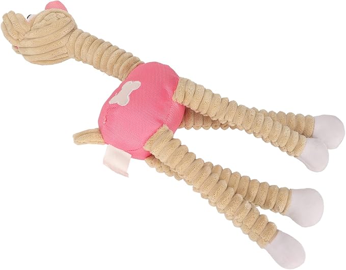 Squeaky Plush Dog Toys | Anxiety Relief & Boredom Buster for Small/Medium Dogs | Interactive Chew Toy with Pet - Friendly Material | Cute Puppy Design for Energetic Chewers