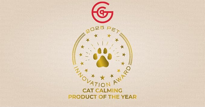 Holistic Natural Derived Calming Pet Spray for Anxiety: Providing Stress Relief: Veterinarian Recommended - Made in USA - 8 oz