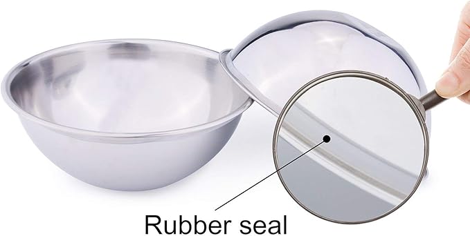 Super Design 2PCS Replacement Stainless Steel Bowls, Match Inner Bowls for Mess Free Slanted Dog Cat Bowl, Tilted Angle Bulldog Bowl Pet Feeder, Easier to Reach Food M