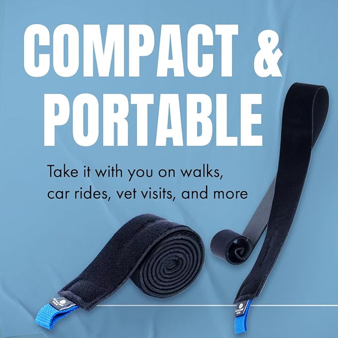 SettleStrap – Fast, Safe & Effective Anxiety Relief for Dogs | USA-Made Canine Calming Pressure Strap for Stress & Hyperactivity