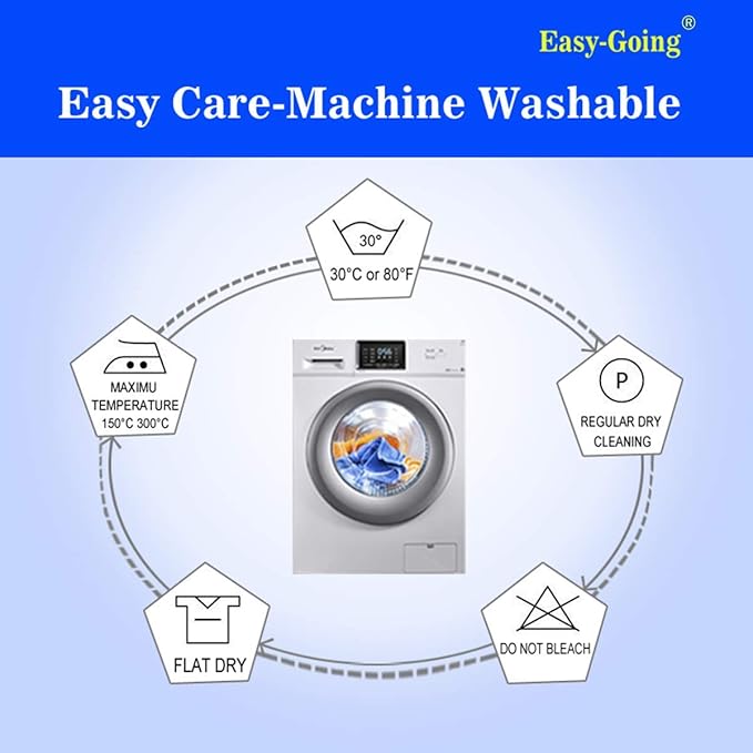 Easy-Going Reversible Couch Cover for 3 Cushion Couch Sofa Cover for Dogs Water Resistant Furniture Protector Cover with Foam Sticks Elastic Straps for Pet Cat (Sofa, Blue/Ivory)