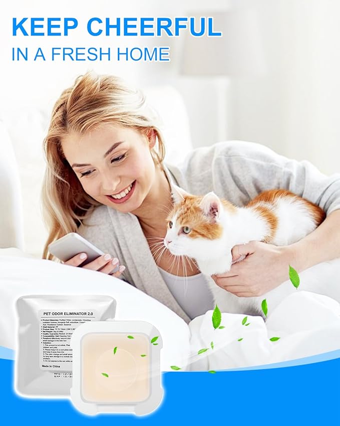 10 Pack N50 Litter Box Deodorizer Compatible with PuraMax / PuraMax2 & MAX PRO Automatic Self Cleaning Cat Smell Odor Eliminator Refill
