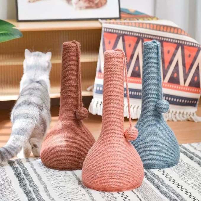 cat Scratching Post (Pink)