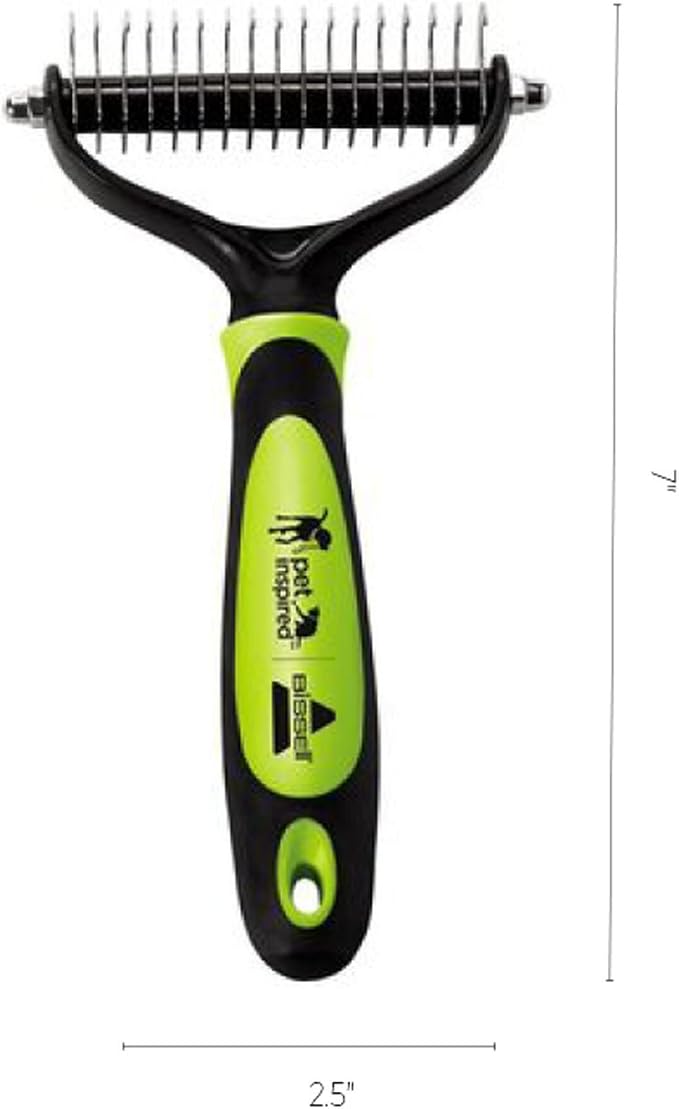 Bissell 2064A FURGET IT Cat and Dog Grooming Brush with Shedding and Dematting