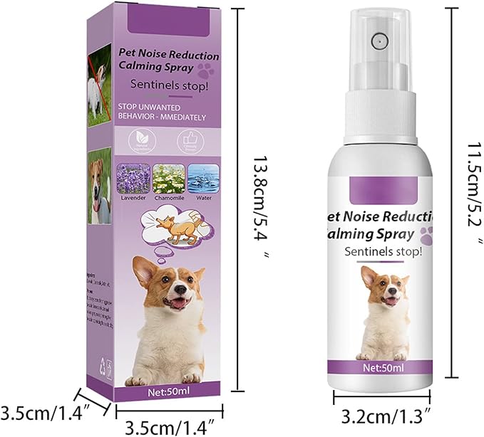 Ankexin Dog Calming Pheromone 50ml Effective Calm & Comfort Dogs During Travel Vet Visits and Stressful
