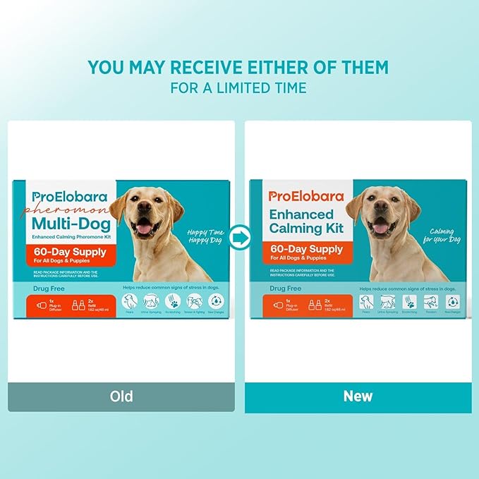 Dog Calming Pheromone Plug Diffuser: Dog Calming Pheromones Diffuser - Reduces Stress & Anxiety Calming Pheromone Diffuser for Dogs - Calm Dogs 60 Supply