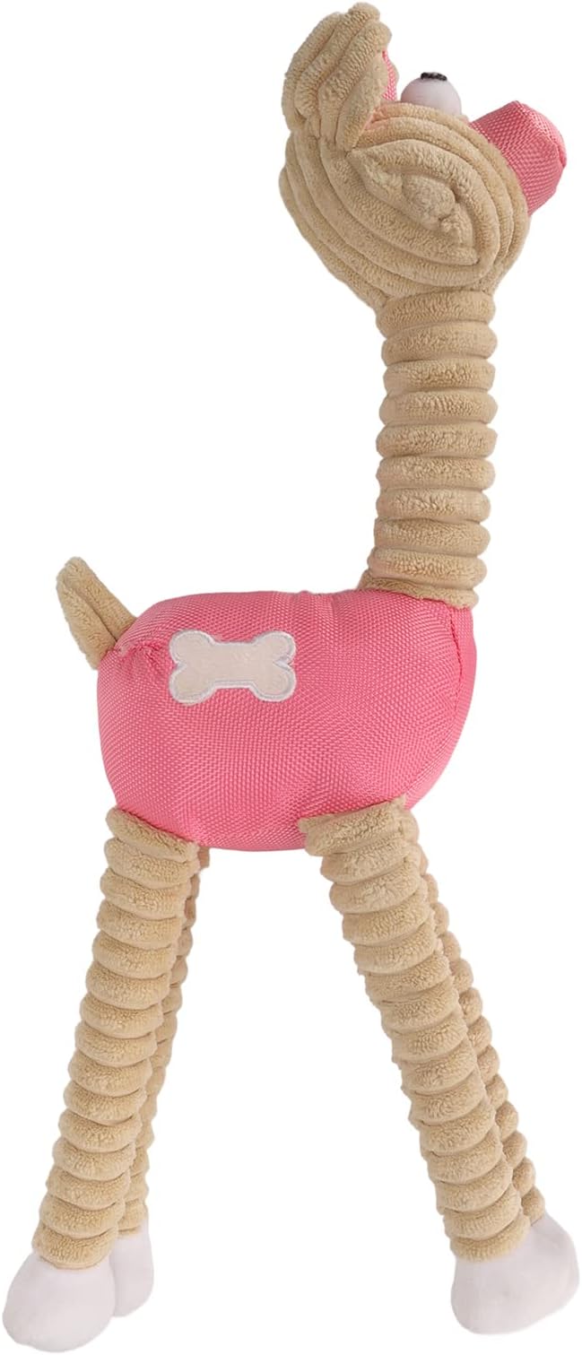 Squeaky Plush Dog Toys | Anxiety Relief & Boredom Buster for Small/Medium Dogs | Interactive Chew Toy with Pet - Friendly Material | Cute Puppy Design for Energetic Chewers