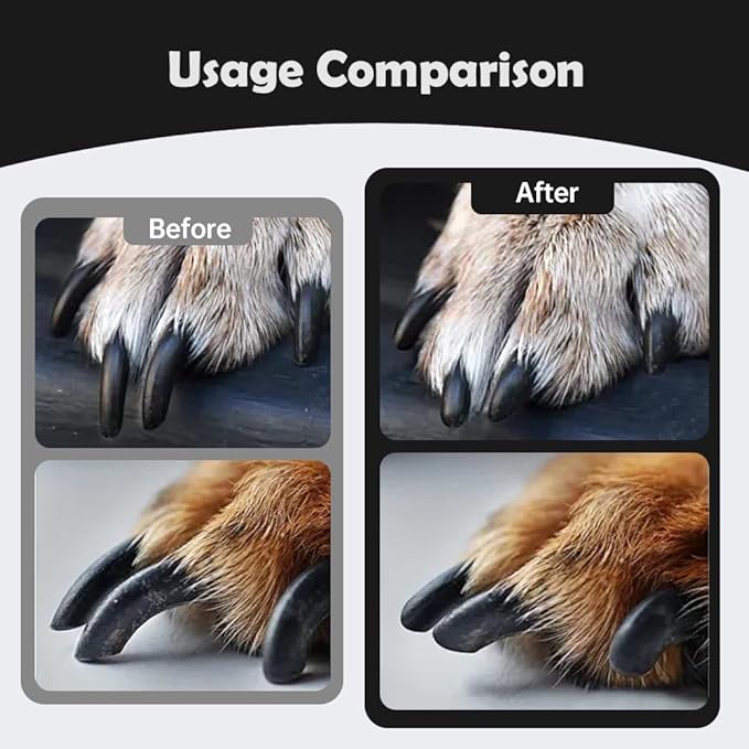 Upgrade Silent Groom Pro Nail Grinder, 2026 New Silent Pet Nail Grinder for Dogs Nail Trimmers, Rechargeable Micro Precision Electric Dog Nail Trimmer Pet Paws Grooming Smoothing Tool (#A2)