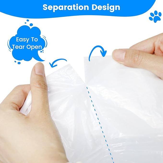 60 Count Cat Litter Box Liners Bags, Extra-Thick Cat Waste Bags for Self-Cleaning Litter Box, Drawstring Litter Liner Trash Bags for Automatic Box Self Cleaning-17.7" x 19.68"