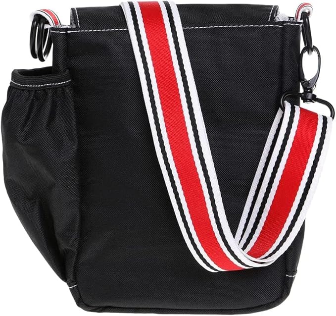 DOOG Walkie Bag - Adjustable Dog Treat Pouch Shoulder Bag with Poo Bag & Water Bottle Compartments - Comfort Fit for Everyday Use