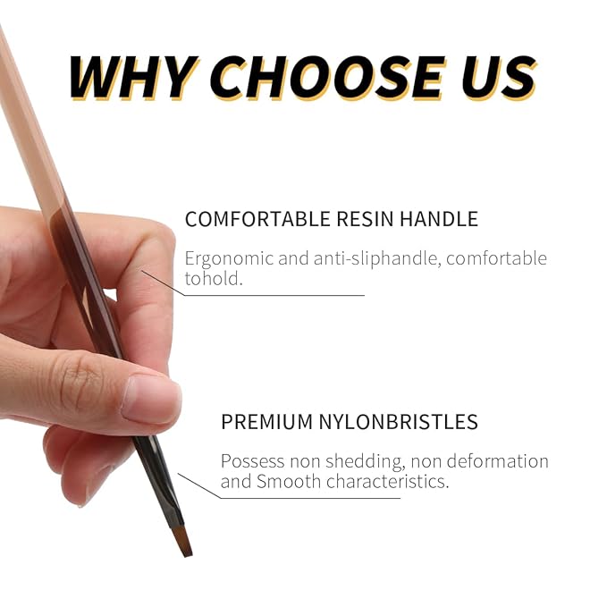 Nail Art Brushes for Gel Art Design Nail Art Pens Brushes Nail Art Tool Set IncludeNail Dotting Tools Dual-Head Pen Painting Set Liner Brush Nail Drawing Pen For Nail Design