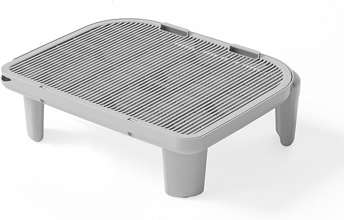 G1 Self Cleaning Litter Box Footstool Compatible with Automatic Cat Litter Box, Self-Cleaning Cat Box Step Stairs, Litter Trapper, Easy Clean, Anti Tracking