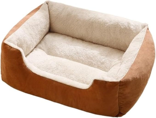 Cats Bed Dog Mat Beds Goods Pet Puppy Cushions Things Accessory Houses Habitats House Supplies(Khaki,XX-Large)