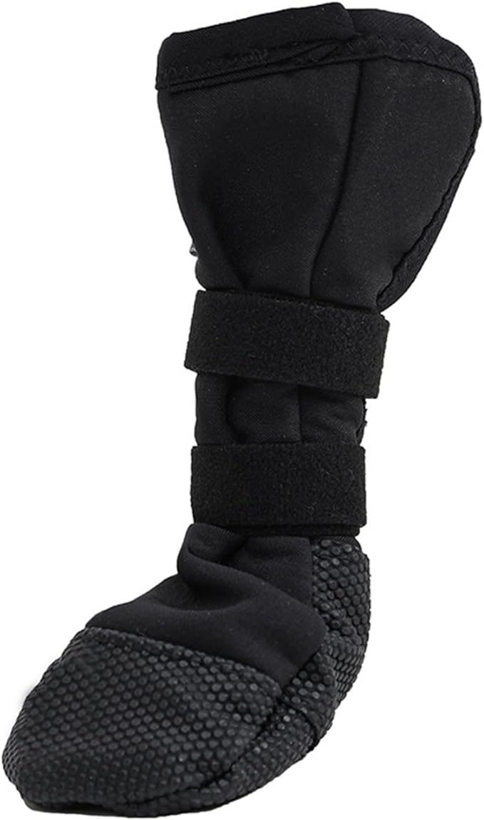 Dog Booties to Prevent Licking Protective Comfort Dog Shoes with Adjustable Strap Waterproof for Outdoor Indoor, Extra Large