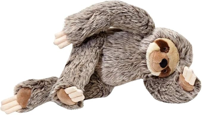Fluff and Tuff Tico Sloth Plush Dog Toy, Large, 15-Inches