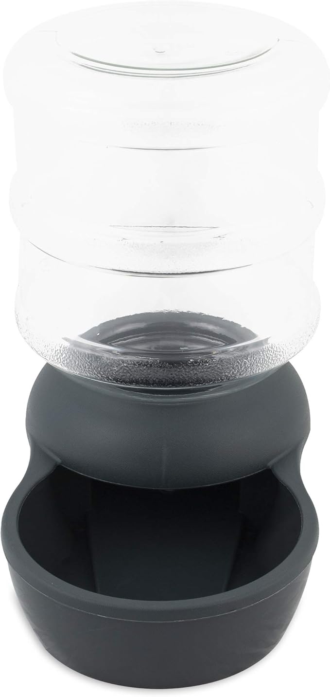 Petmate Aspen Pet 2.5 Gallon Gravity Waterer and Outward Hound Fun Feeder Slo Bowl Slow Feeder Dog Bowl Large/Regular Turquoise