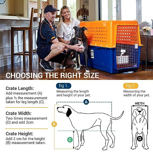 Pet Crate - Durable, Heavy Duty Dog Cat Kennel - Image 6