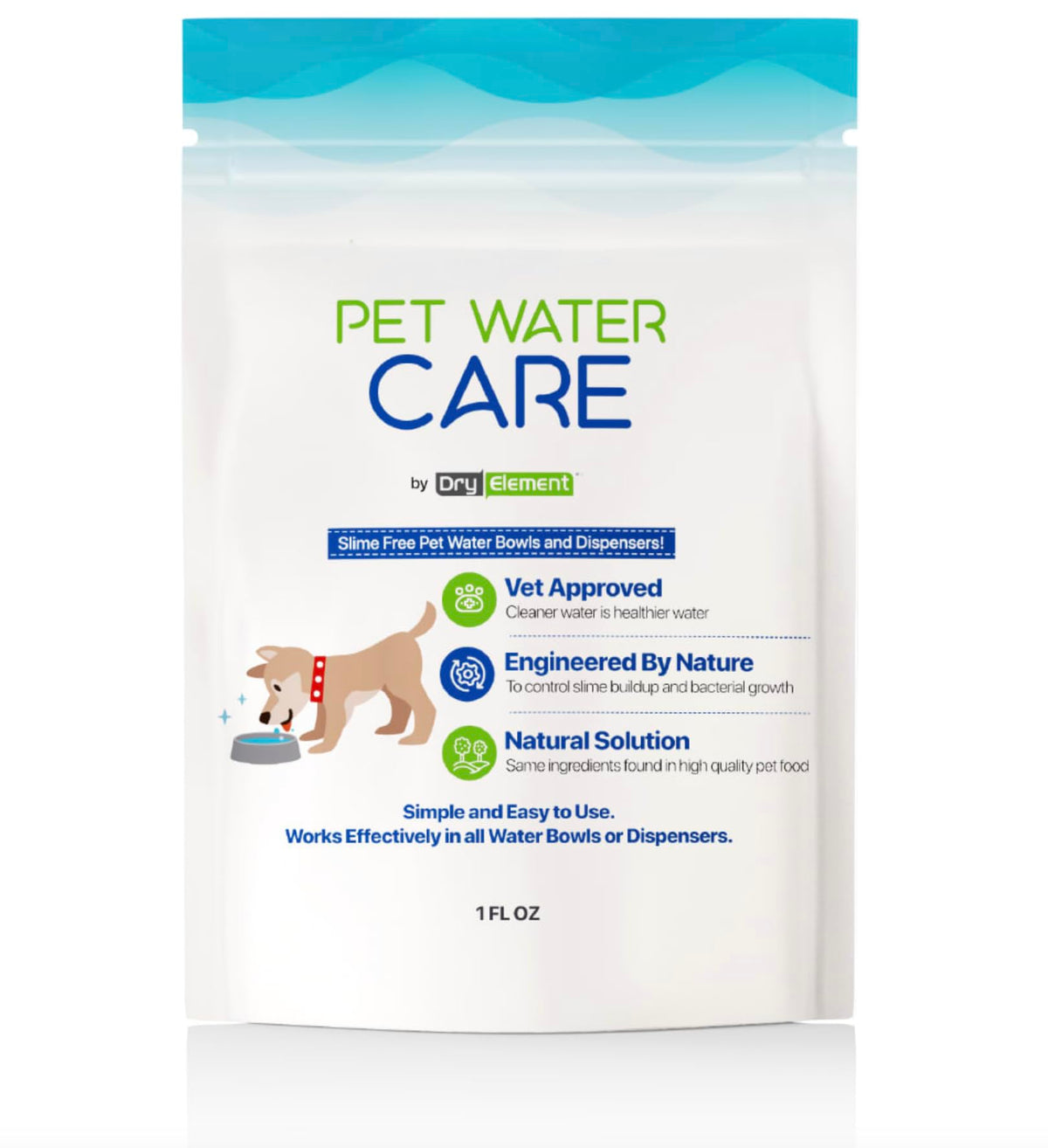 Pet Water Care - Dog and Cat Water Additive for Dental - Image 1