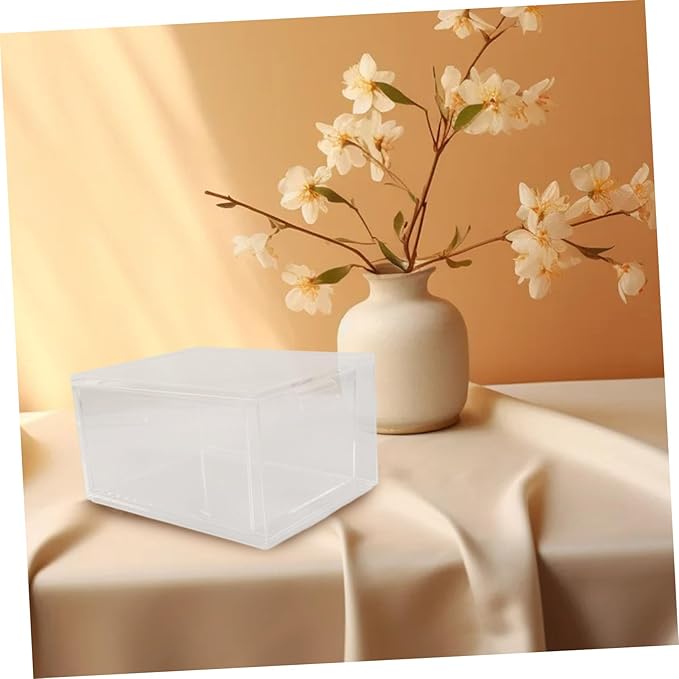 KICHOUSE 3pcs Stackable Drawer Organizer Storage Box for Makeup Cosmetics and Desk Supplies Easy Access Drawer Design for Use