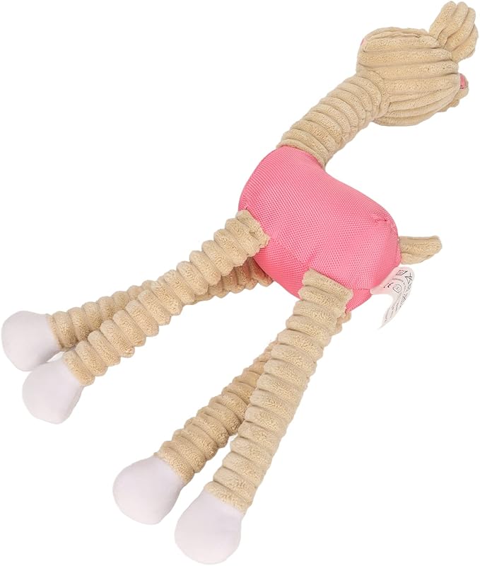 Squeaky Plush Dog Toys | Anxiety Relief & Boredom Buster for Small/Medium Dogs | Interactive Chew Toy with Pet - Friendly Material | Cute Puppy Design for Energetic Chewers
