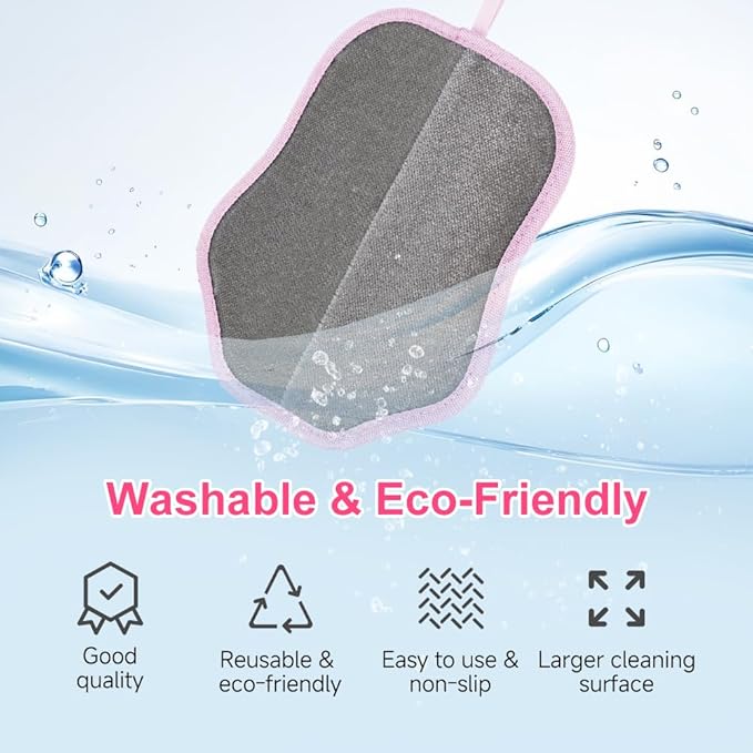 2025 Pet Hair Remover Gloves for Dogs & Cats - Electrostatic Grooming Mitt with Dual-Action Bristles | Reusable Washable Furniture Couch Car Lint Remover Tool