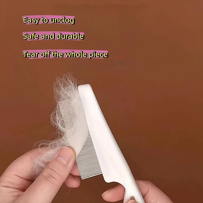 3-Set Self-Cleaning Pet Grooming Brush - Deshedding Tool for Dogs & Cats, Skin Friendly Hair Remover for Long & Short Haired Pets, Professional Dog & Cat Brush for Shedding Control(Green)