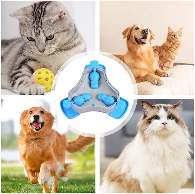 Interactive Dispensing Toy - Puzzle Dog Feeder, Treat Training with Slow Release, Puppy Enrichment with Durable Design, Pet Supplies Mental Stimulation, Indoor Entertainment for Busy Professionals