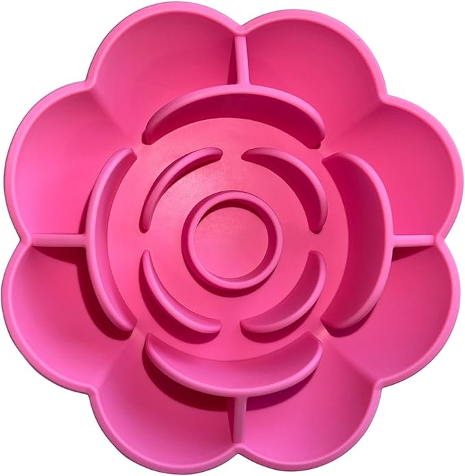 Slow Feeder Dog Bowls, Dog Food Bowl, Slow Feeder Cat Bowl, Dog Slow Feeder Bowl, Slow Feeder Dog Bowls Large Breed, Dog Bowl Slow Feeder Insert, Puzzle Feeder Dog Sachet Pink by Caldwell's