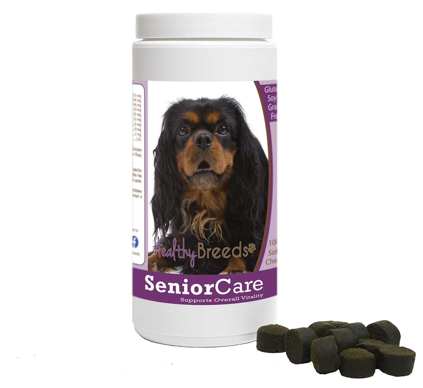 Healthy Breeds English Toy Spaniel Senior Dog Care Soft Chews 100 Count