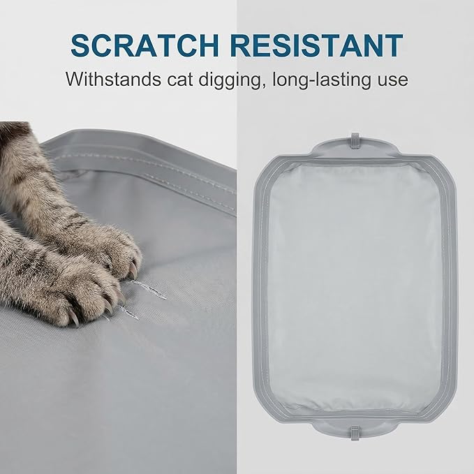 Fabric Soft Basin Replacement Liner for Self-Cleaning Cat Litter Box,Cat Litter Boxes Replacement Pad,Waterproof,Easy to Install Litter Box Cleaning Parts,Automatic Litter Box Liners