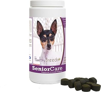 Healthy Breeds Toy Fox Terrier Senior Dog Care Soft Chews 100 Count
