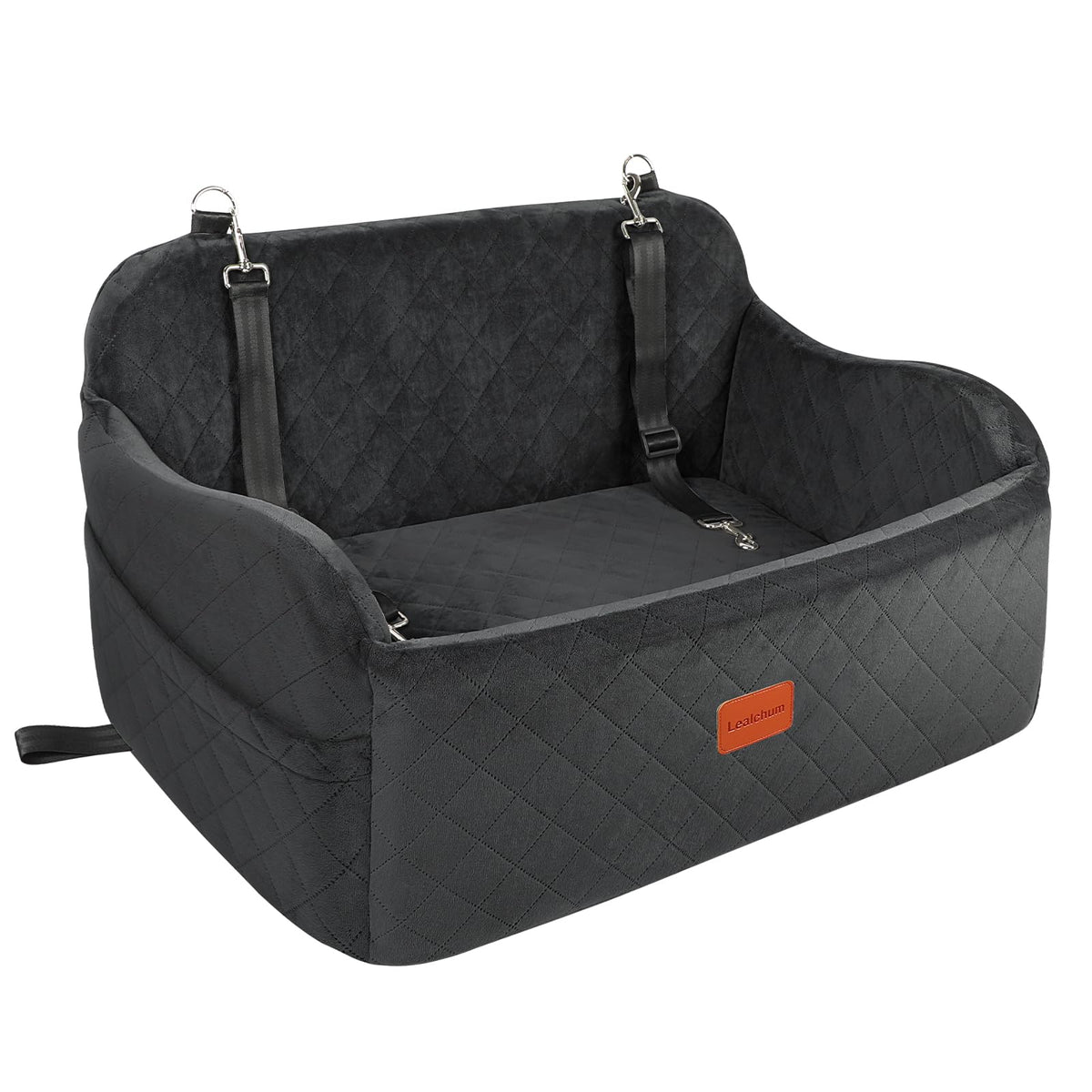 Lealchum Large Dog Car Seat,Memory Foam Cushion Car Seat - Image 1