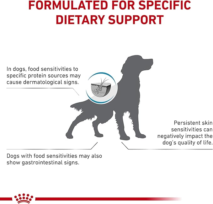 Royal Canin Veterinary Diet Canine Hydrolyzed Protein Adult Dry Dog Food, 17.6 lb Bag